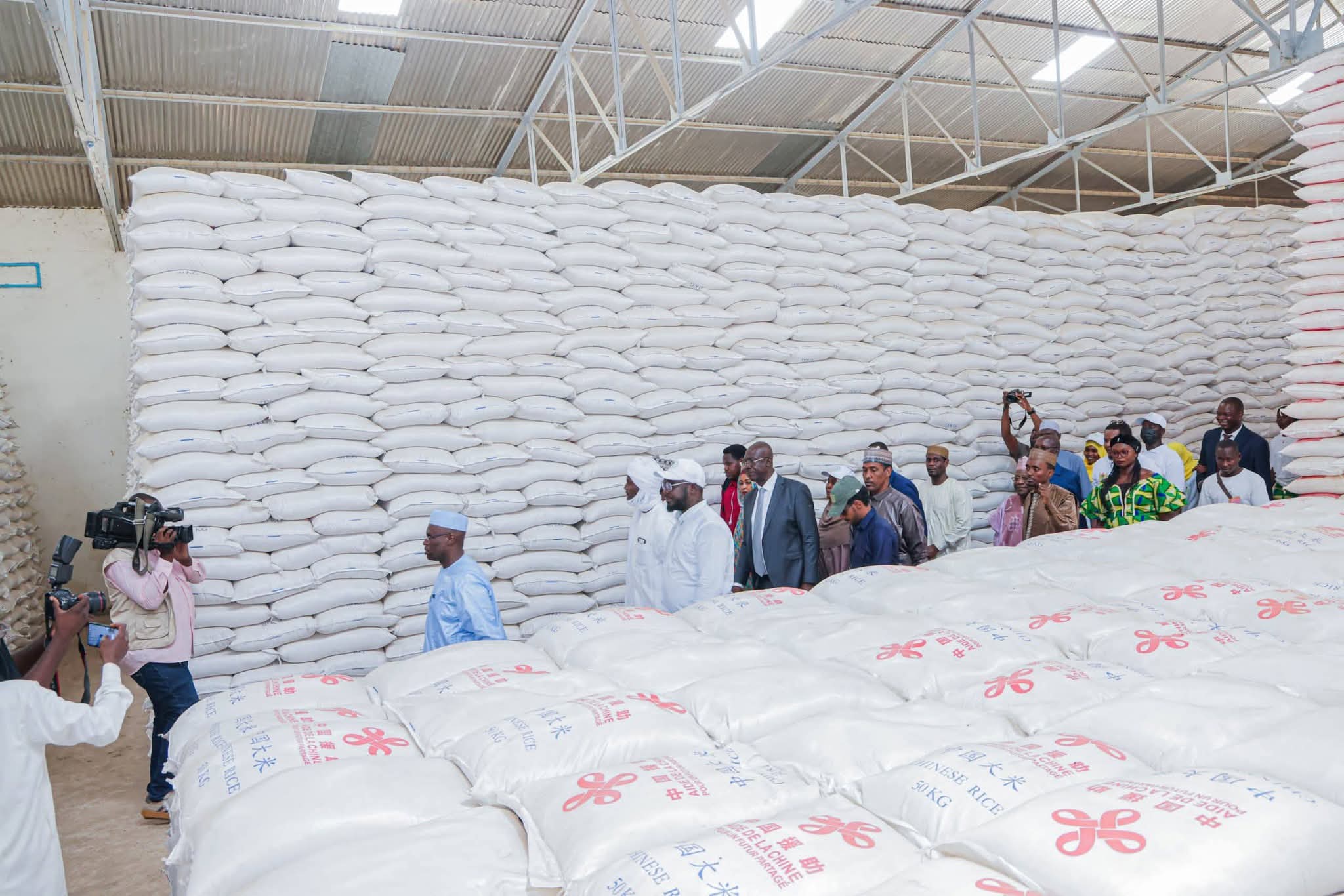 Tchad: La Chine offre 1 770 tonnes de riz aux populations vulnérables 