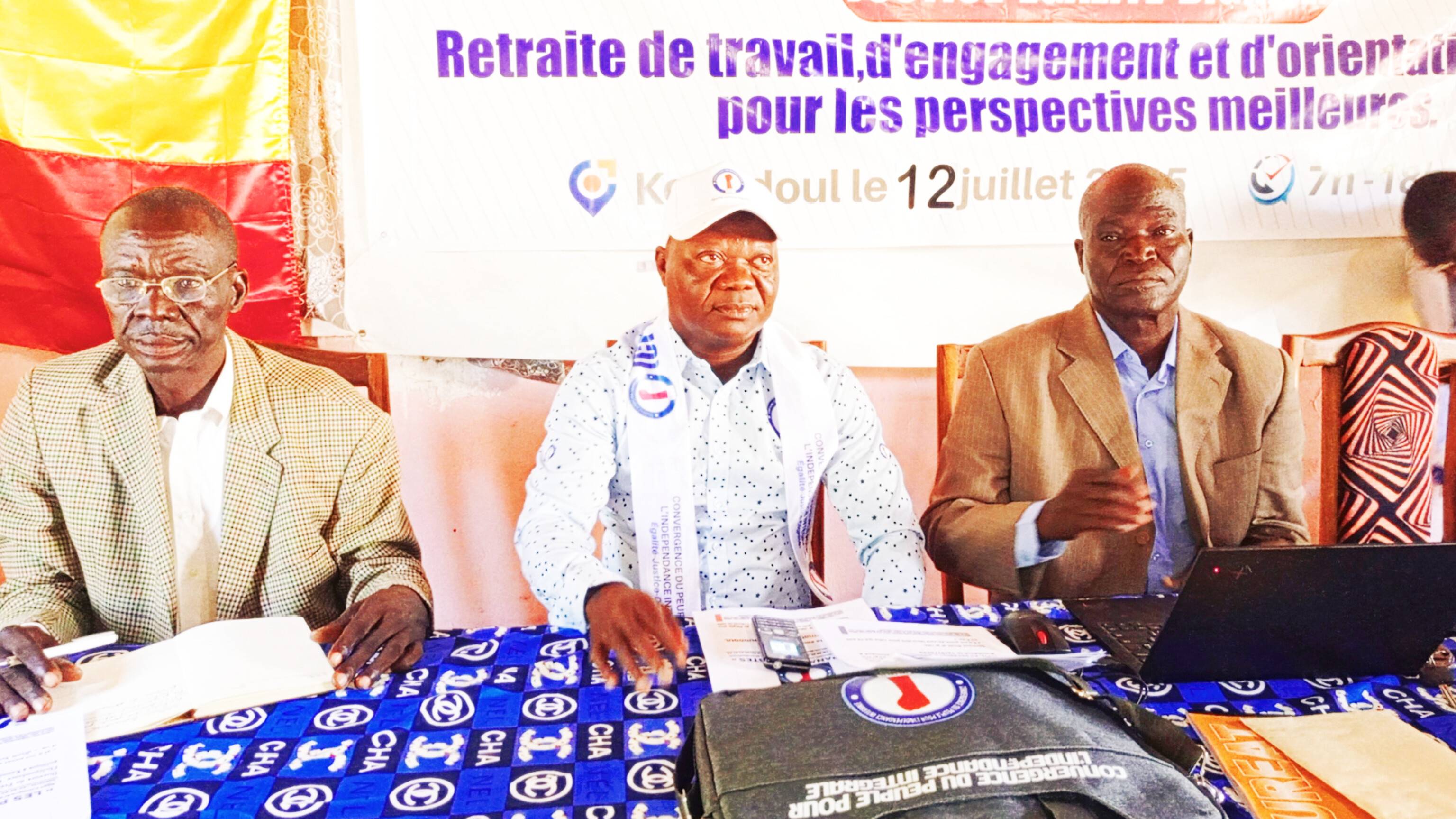 Tao Hamia Ndacknaye s'entretient avec les militants de CPI sur le management politique
