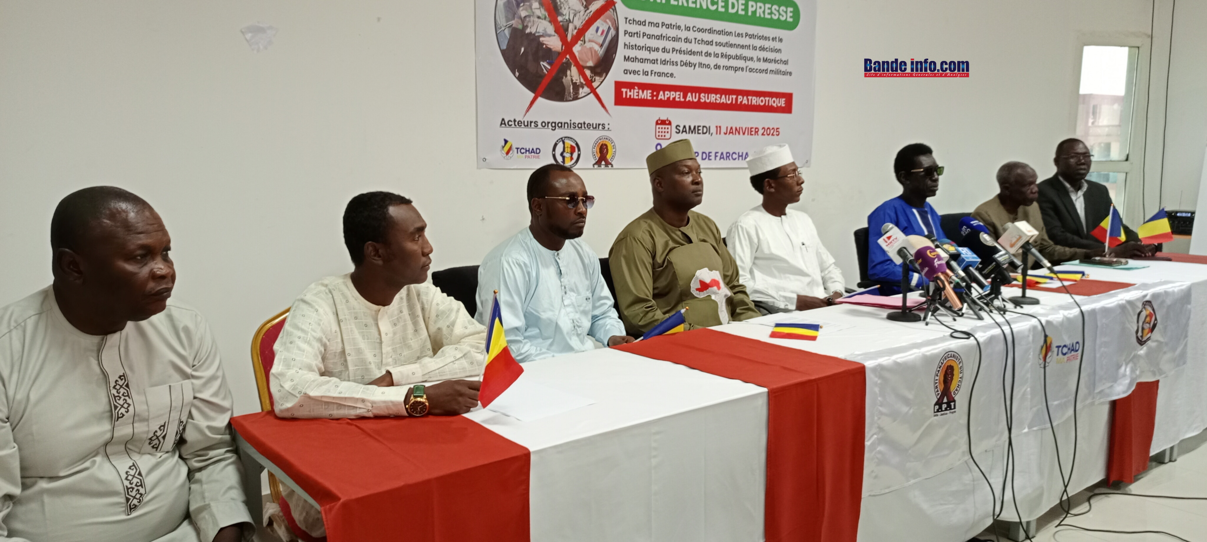 La plateforme « Tchad ma patrie » soutient la décision de la rupture entre la France et le Tchad