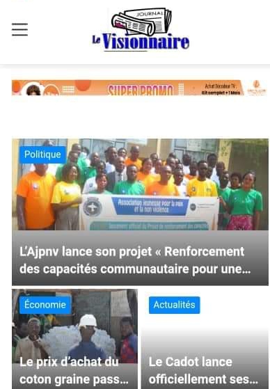 LE SITE LEVISIONNAIRETCHAD.COM N'EST PAS ACCESSIBLE DEPUIS TROIS JOURS AU TCHAD 