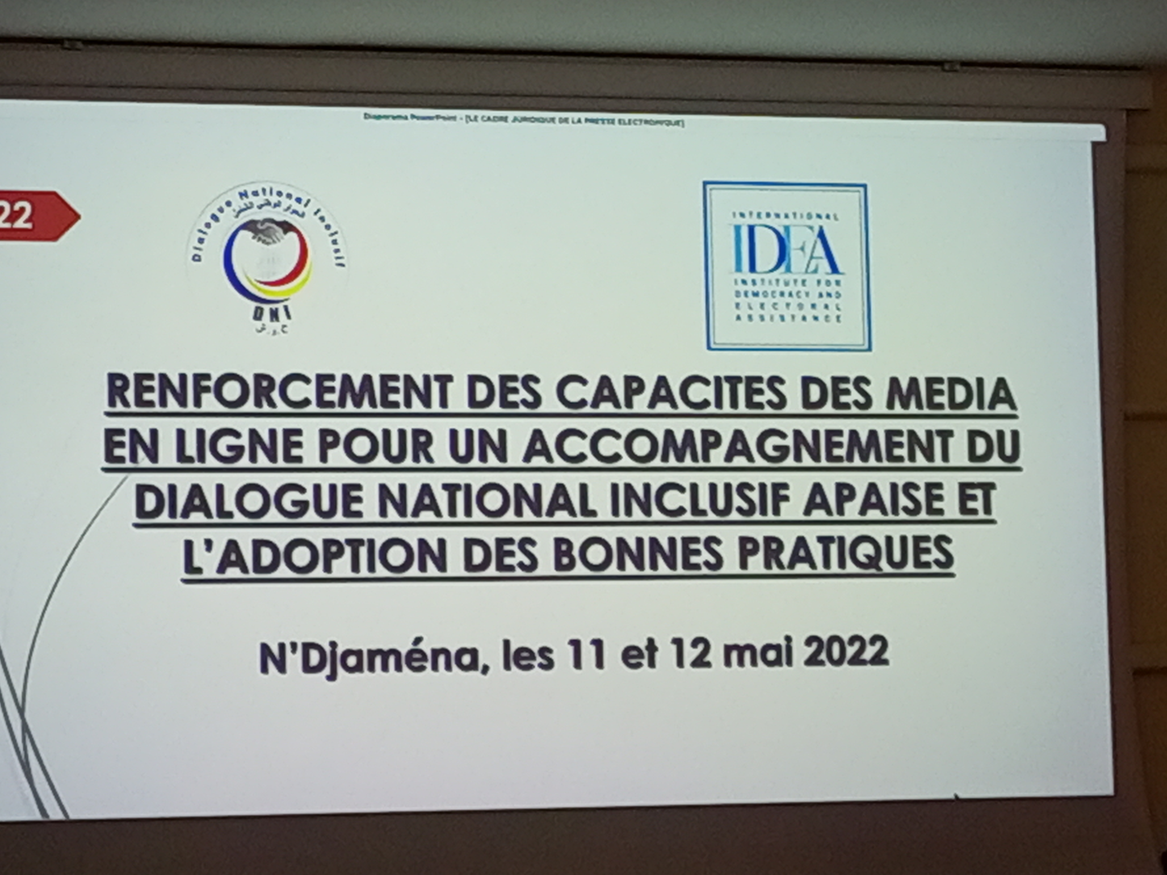 TCHAD/COUVERTURE MÉDIATIQUE DES ASSISES DU DIALOGUE : CODNI FORME LES JOURNALISTES DES MÉDIA EN LIGNE ET QUELQUES REPORTERS DES RADIOS PROVINCIALES