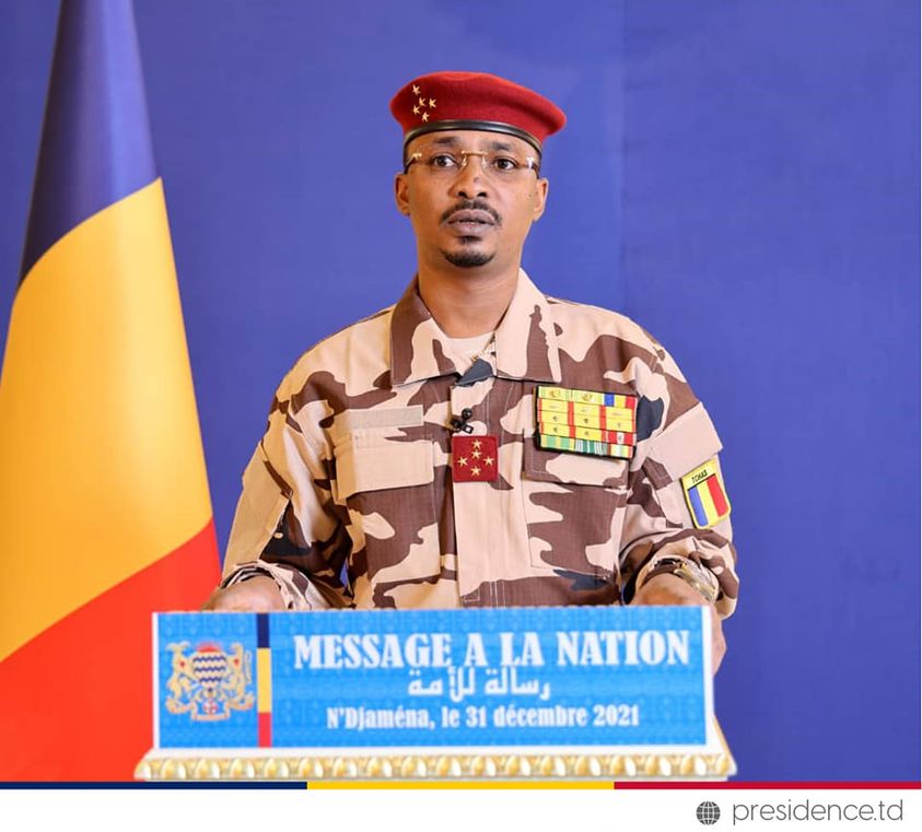 Le président du conseil militaire de transition s'adresse à la nation tchadienne 