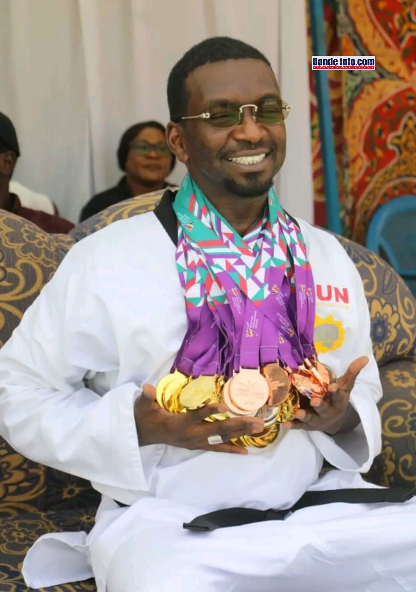 Tchad : Présentation de 64 médailles remportées de la zone 4